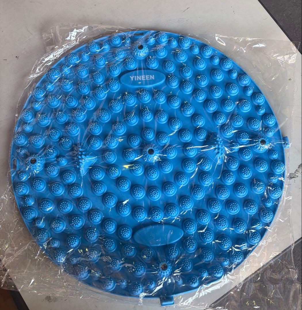 Special Sale 2pcs YINEEN Foot Reflexology Mat Acupressure Mat 55cm Blue Foot Massage