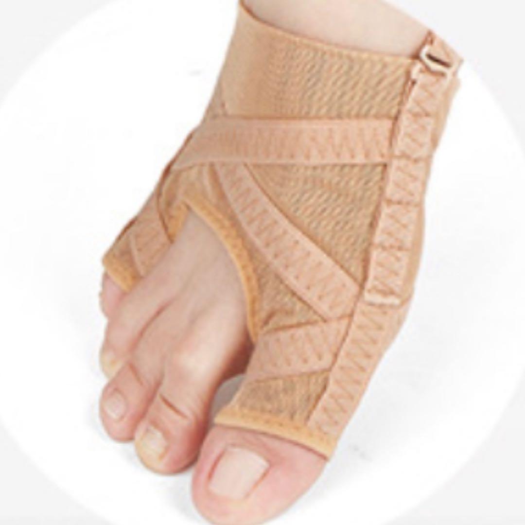 Bunion Corrector for Hallux Valgus and Hallux Varus, Set of 1 Pair (Left and Right), Mesh, Night Care, Size S
