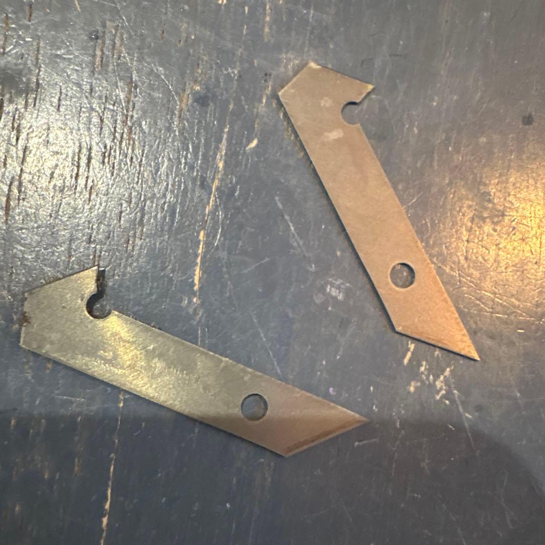 Olfa P-Cutter Curved Blade Yellow - Includes Replacement Blades