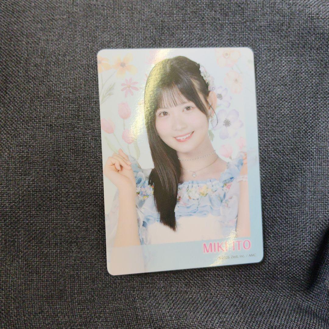 Miki Ito SKE48 Sandals Trading Card