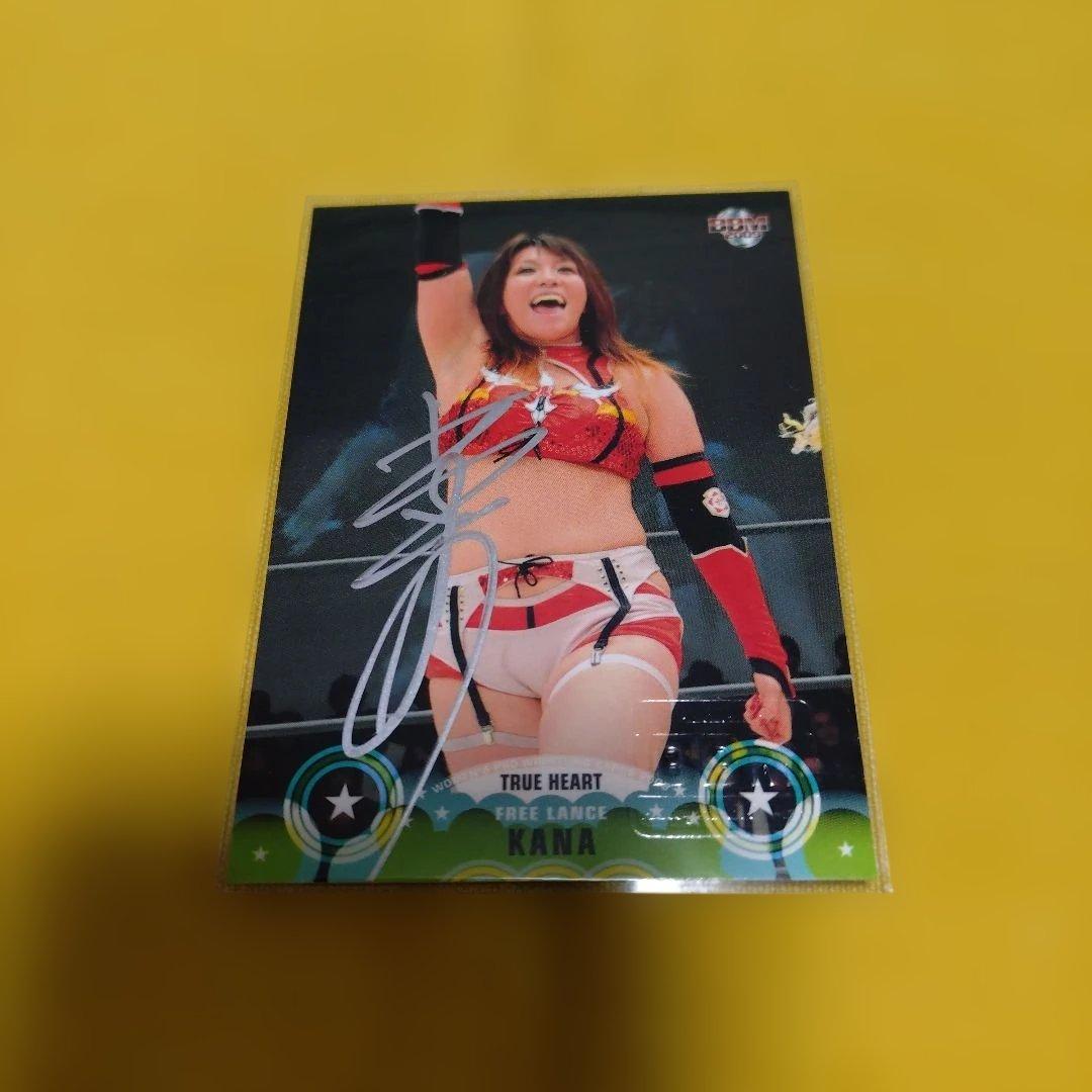 Kana ASUKA BBM2009 TRUE HEART Autograph Card Mint Condition WWE