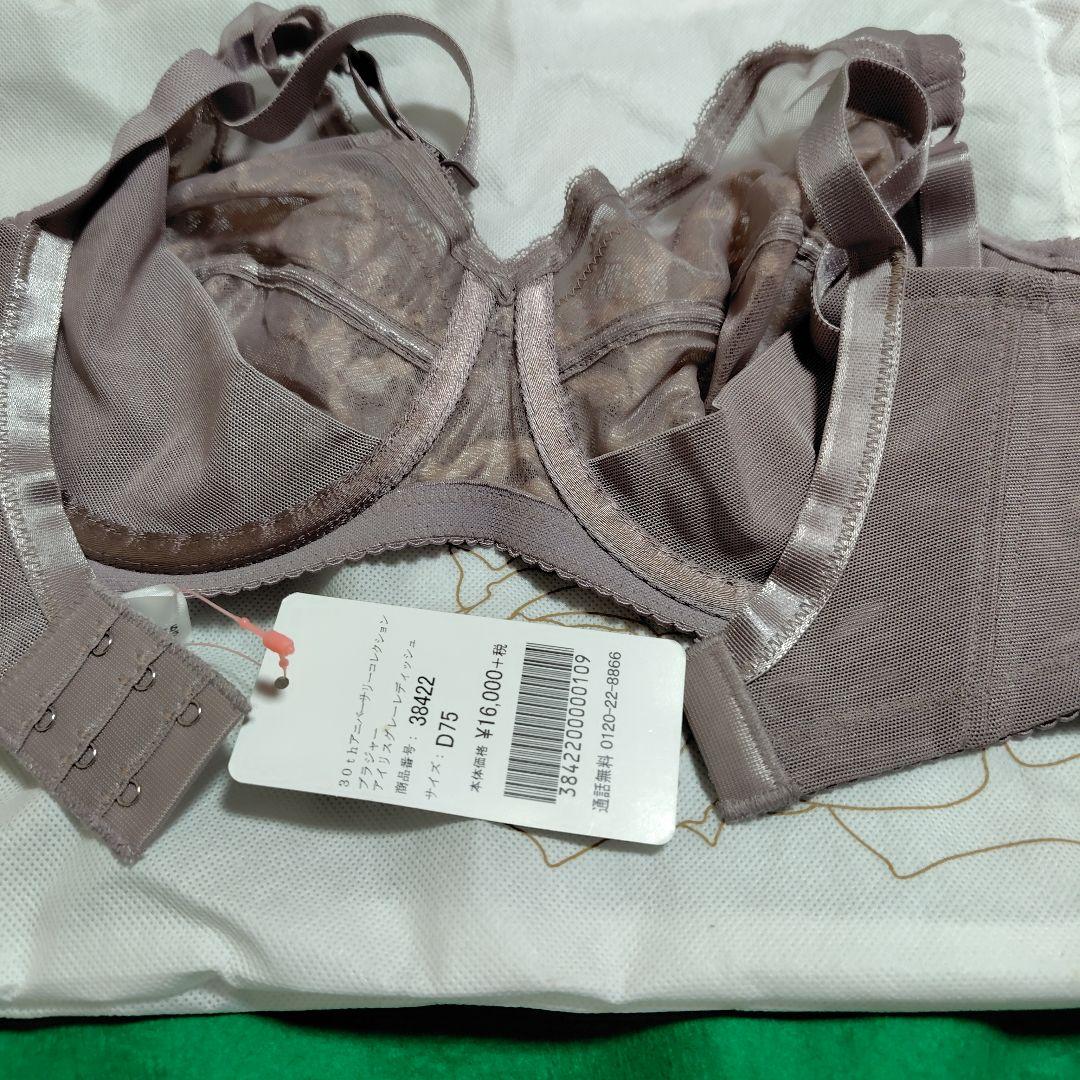 DIANA Iris Gray Bra D75
