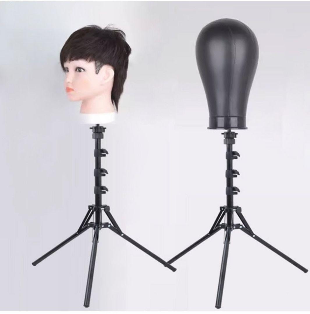 Hairdresser Clamp Folding Stand Clamp Max 150cm For Hair Salons With Case