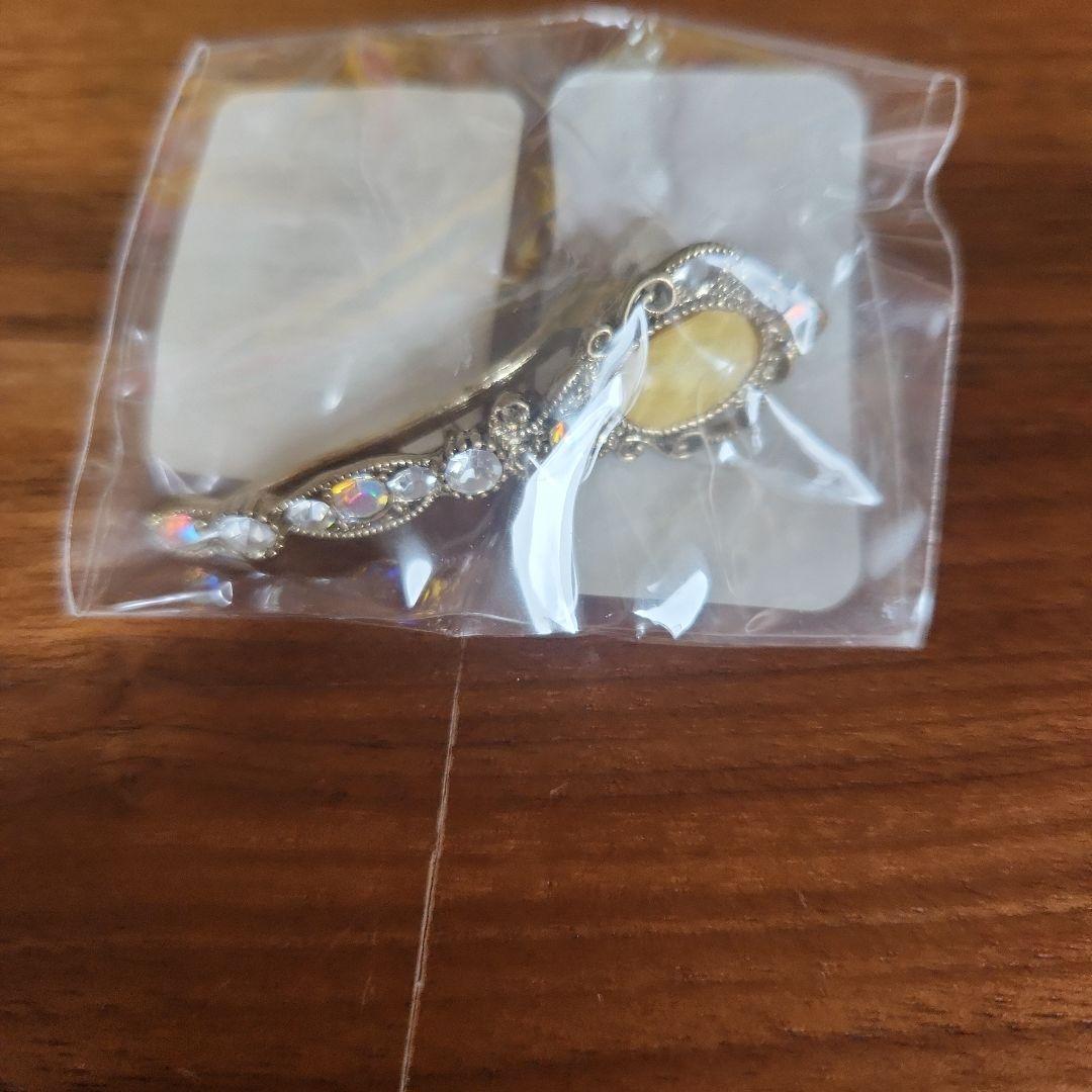 Littlemoon Decorative Hairpin, Yellow, Approx. 5cm