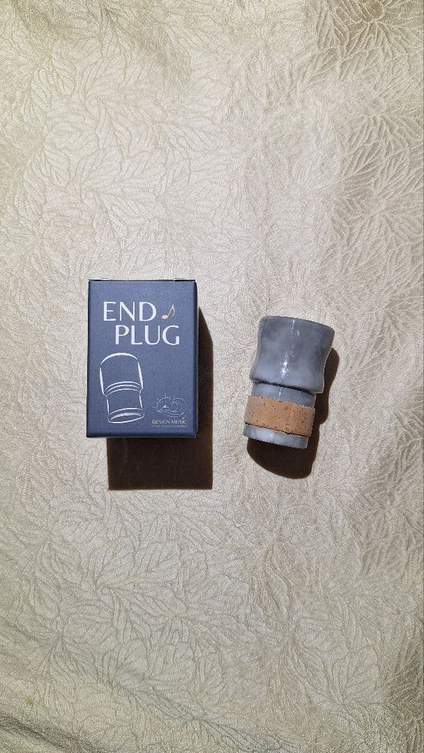 New Plain Gray Alto Saxophone End Plug
