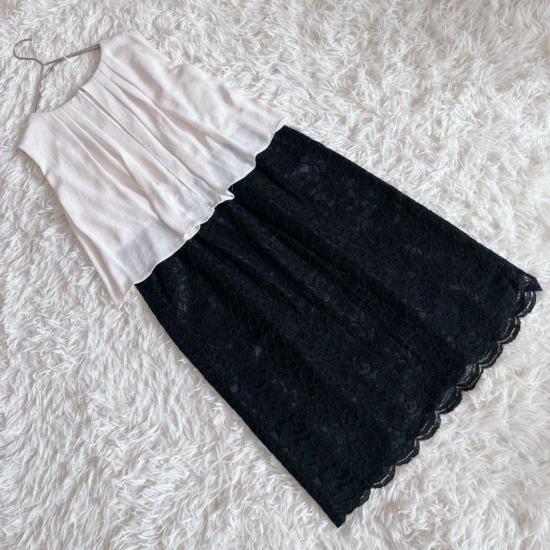 【Net Dimamina】(9) Sleeveless Docking Dress