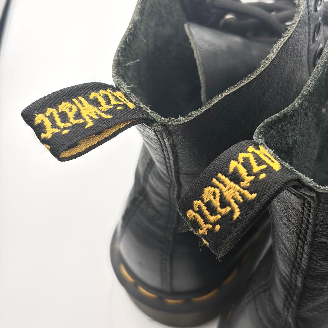 Excellent condition Dr. Martens 1460 PASCAL VIRGINIA 8-eye boots, size 22
