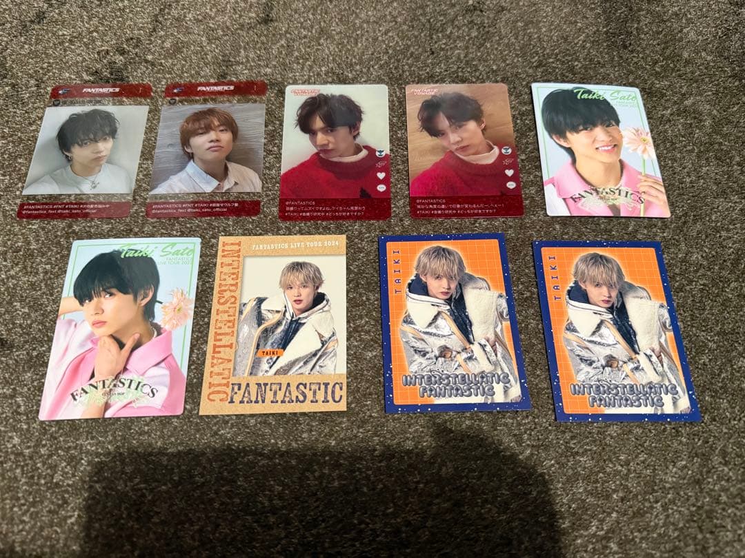 FANTASTICS Taiki Sato Merchandise Bundle