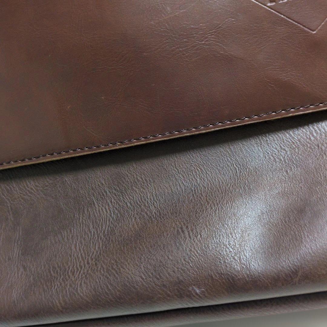 Three-box Messenger Bag - Brown