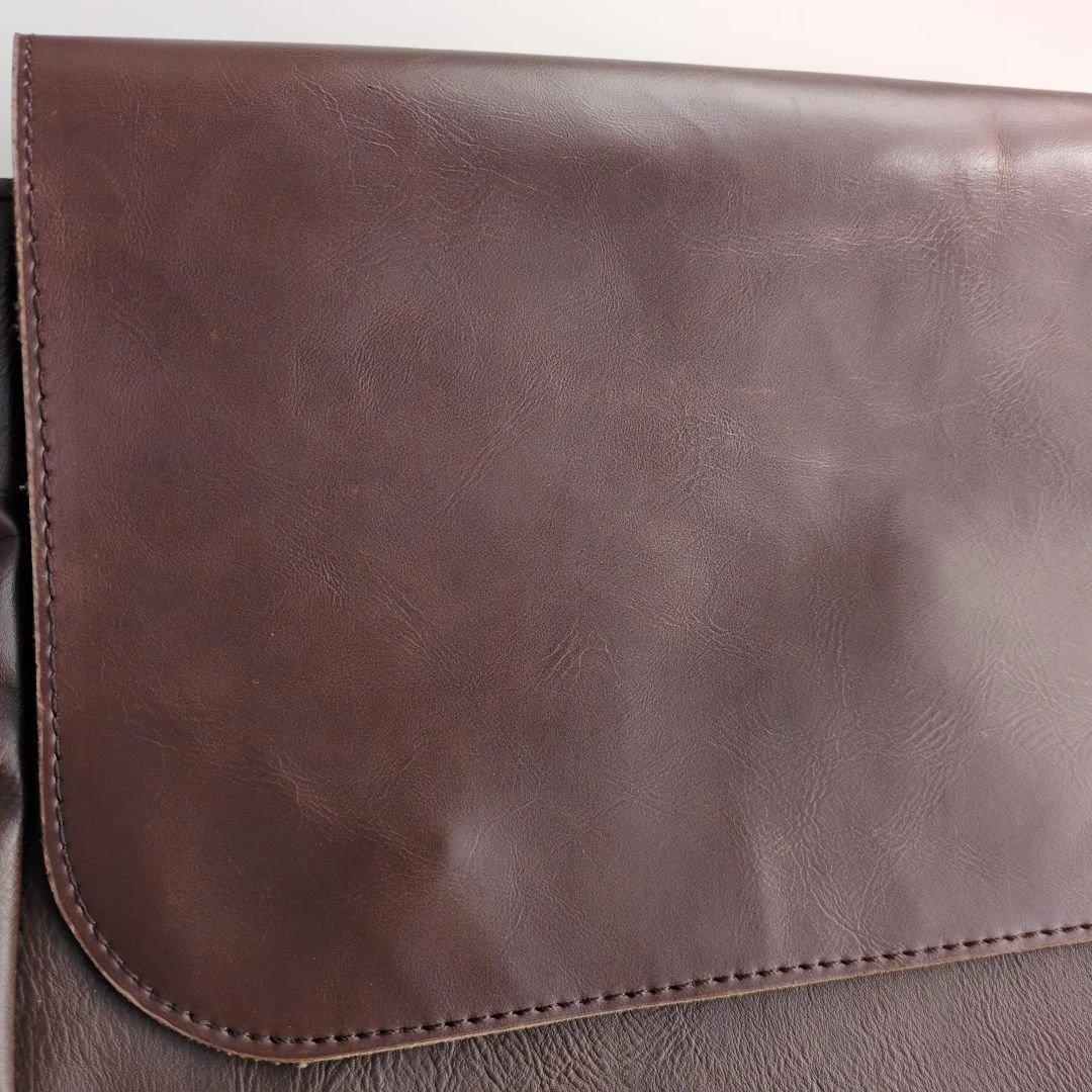 Three-box Messenger Bag - Brown
