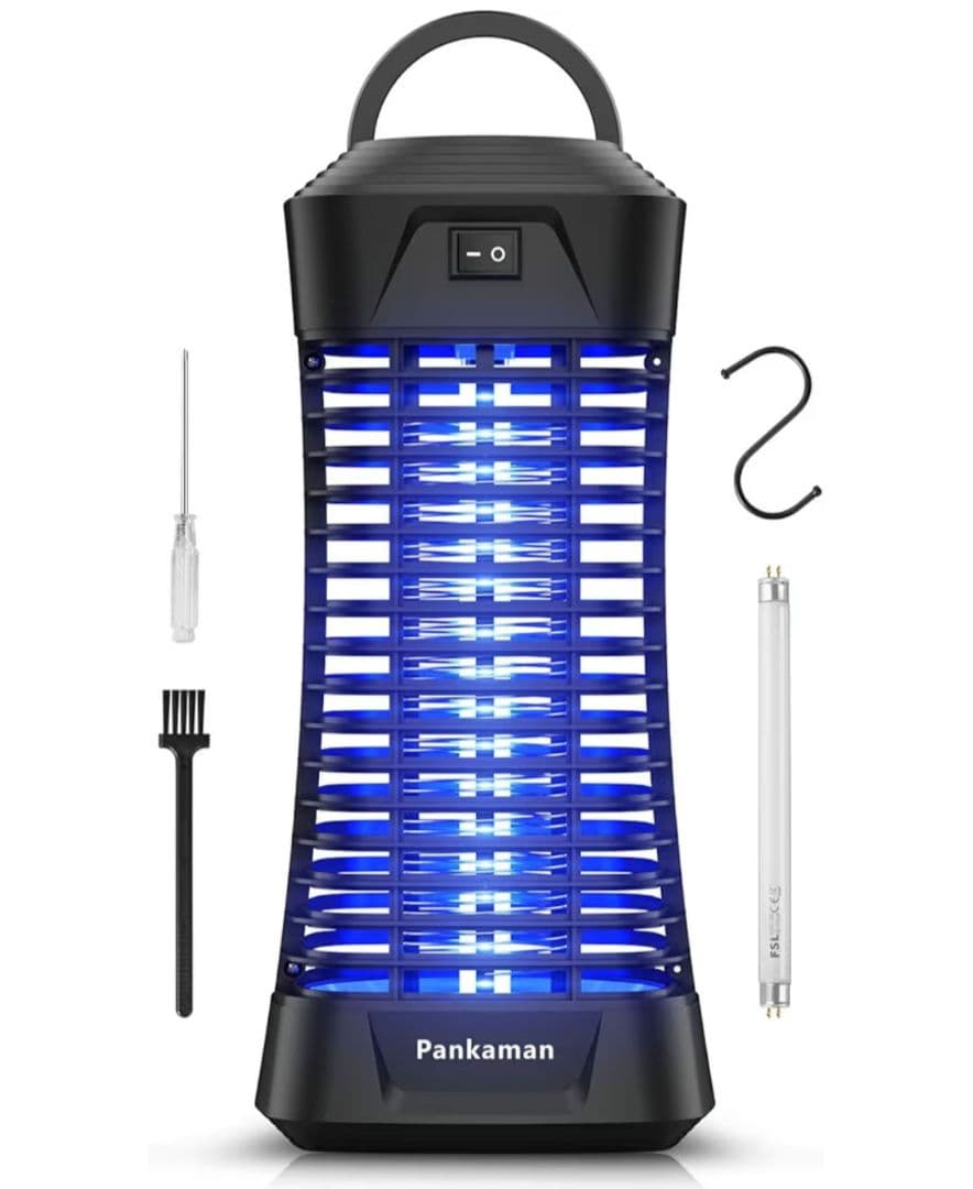 Electric Insect Killer with Switch, Fruit Fly Catcher, Insect Lamp, Mosquito Killer, Bug Catcher, Insect Repellent, Fruit Fly Trap