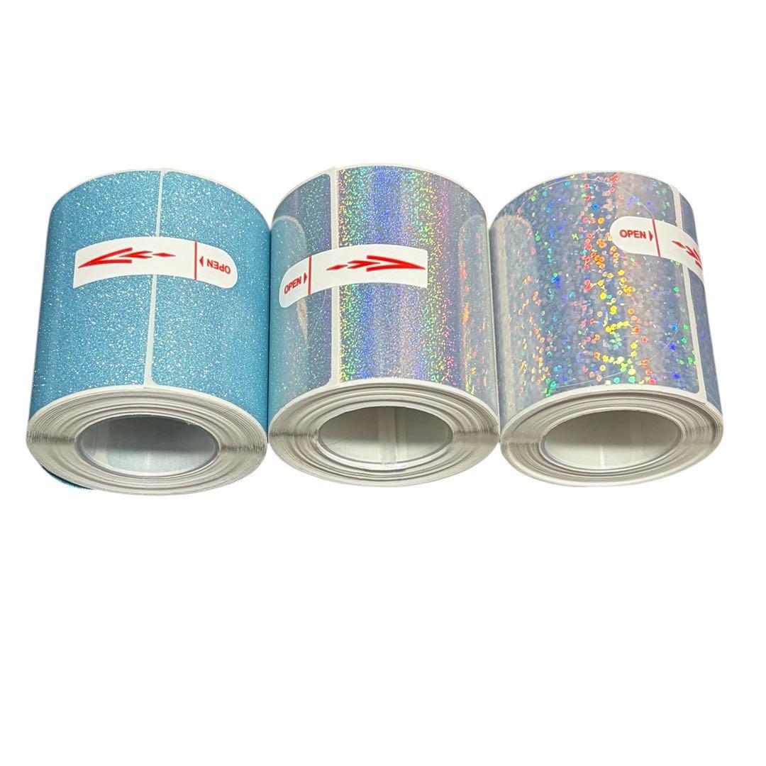 【Phomemo Labels】5x5cm Round and Square Thermal Paper Stickers, 140 Sheets, 1 Roll
