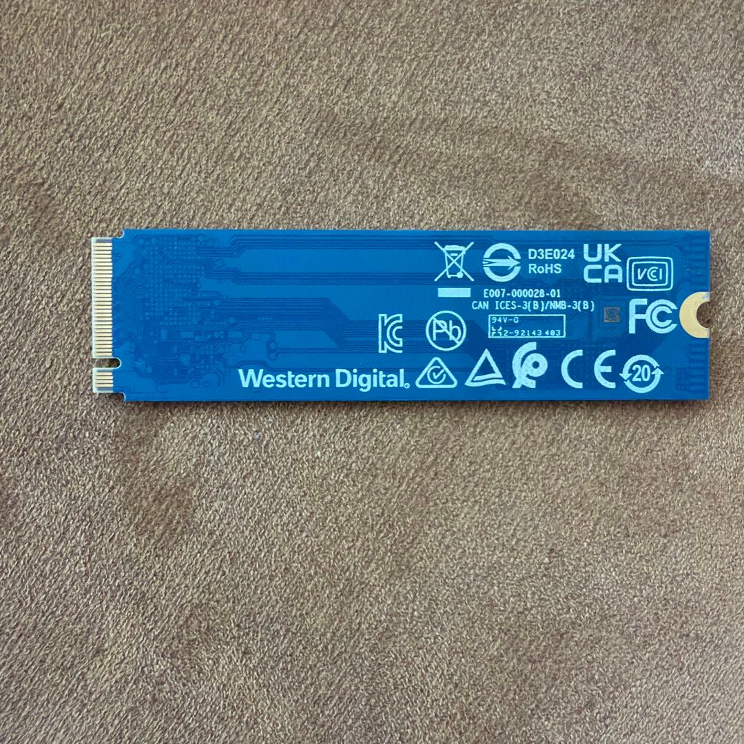 WD Blue SN570 M.2 500GB NVMe