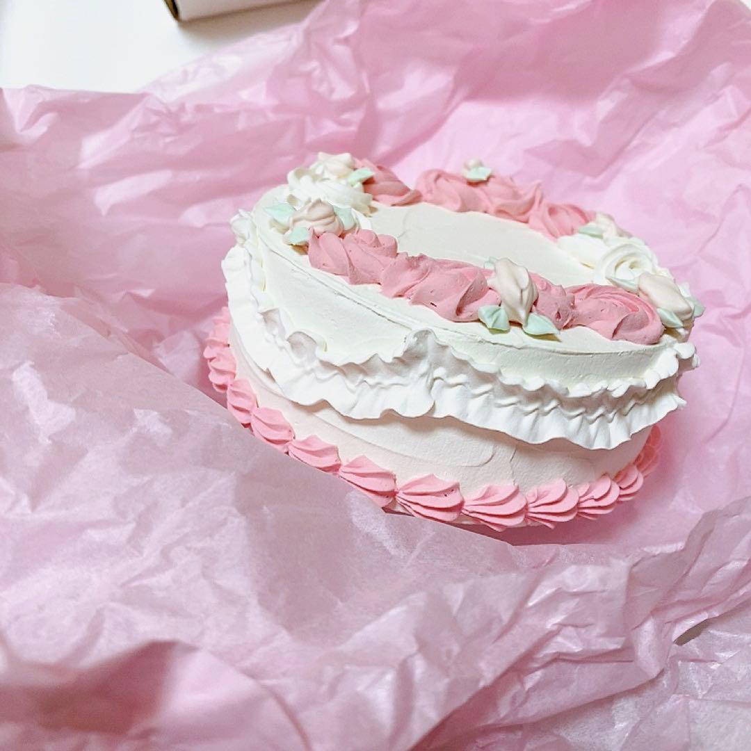 Fake Cake Sugar Handmade Pink Rose