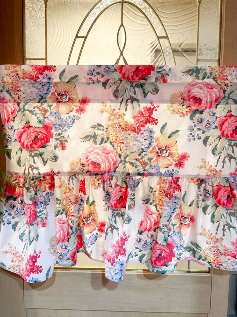 ? Handmade ? Mini Cafe Curtain ? Frills ? Cath Kidston *(°′?`°)/*