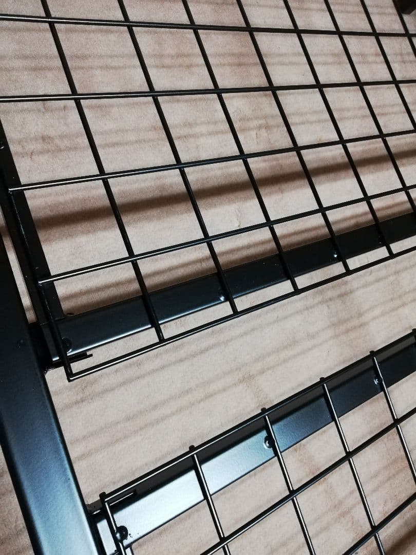 Single Pipe Bed Frame Black