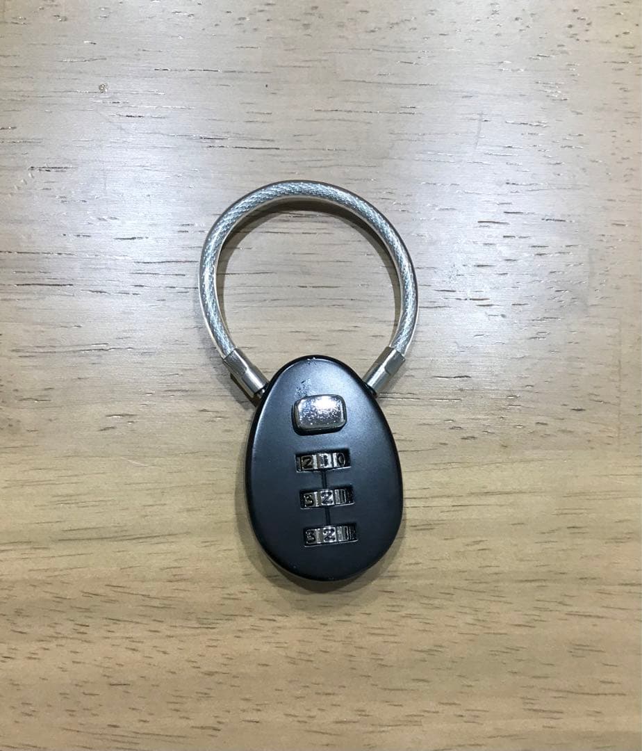 Wire Lock Cable Key (Dial Lock / Travel, Bicycle, Key)