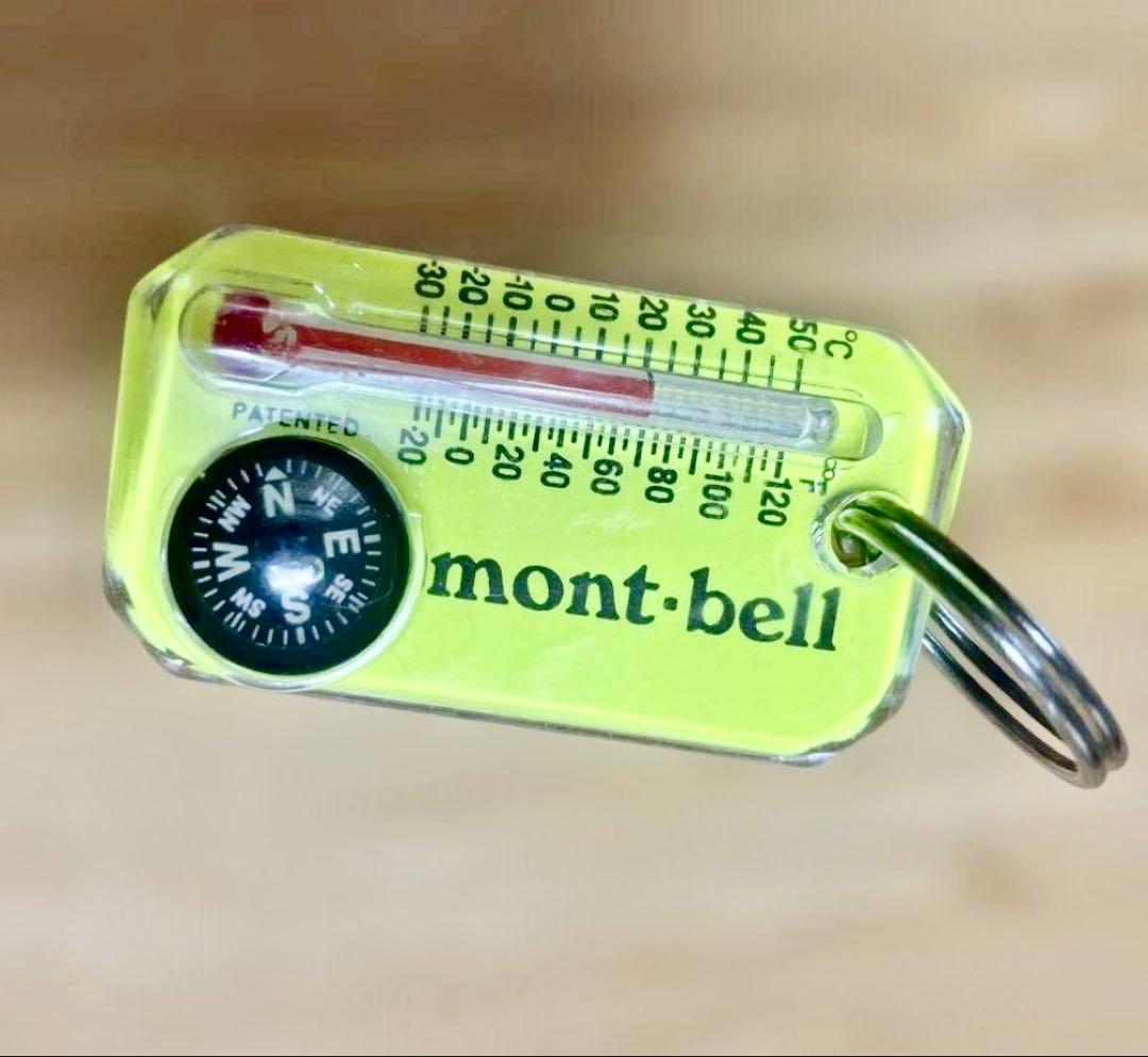 mont-bell Thermo Compass Keychain Glow-in-the-Dark Luma Gauge
