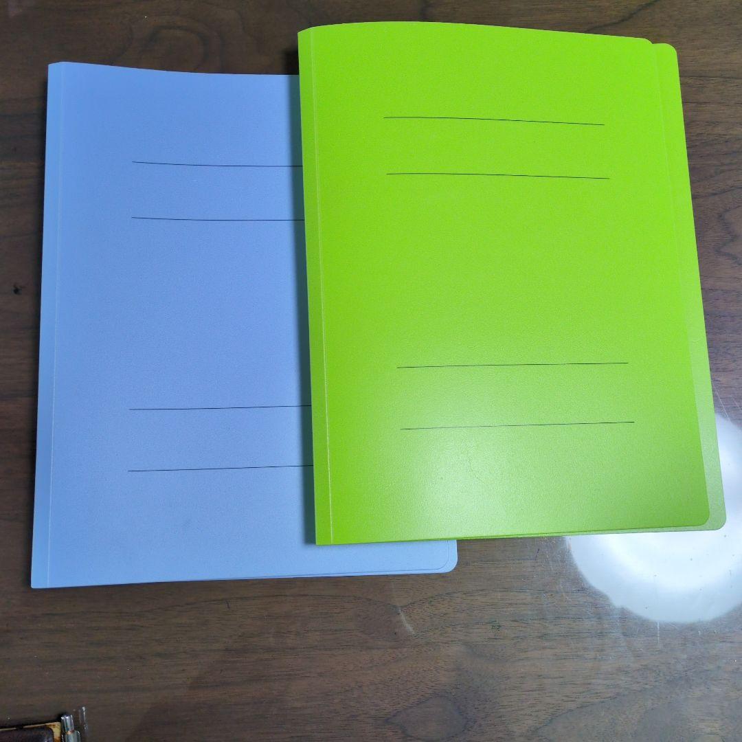Blue and Green Flat File Set