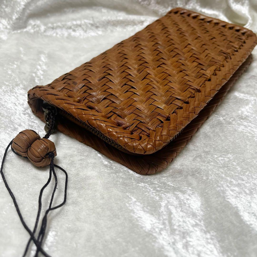 Wild Grape Long Wallet Brown