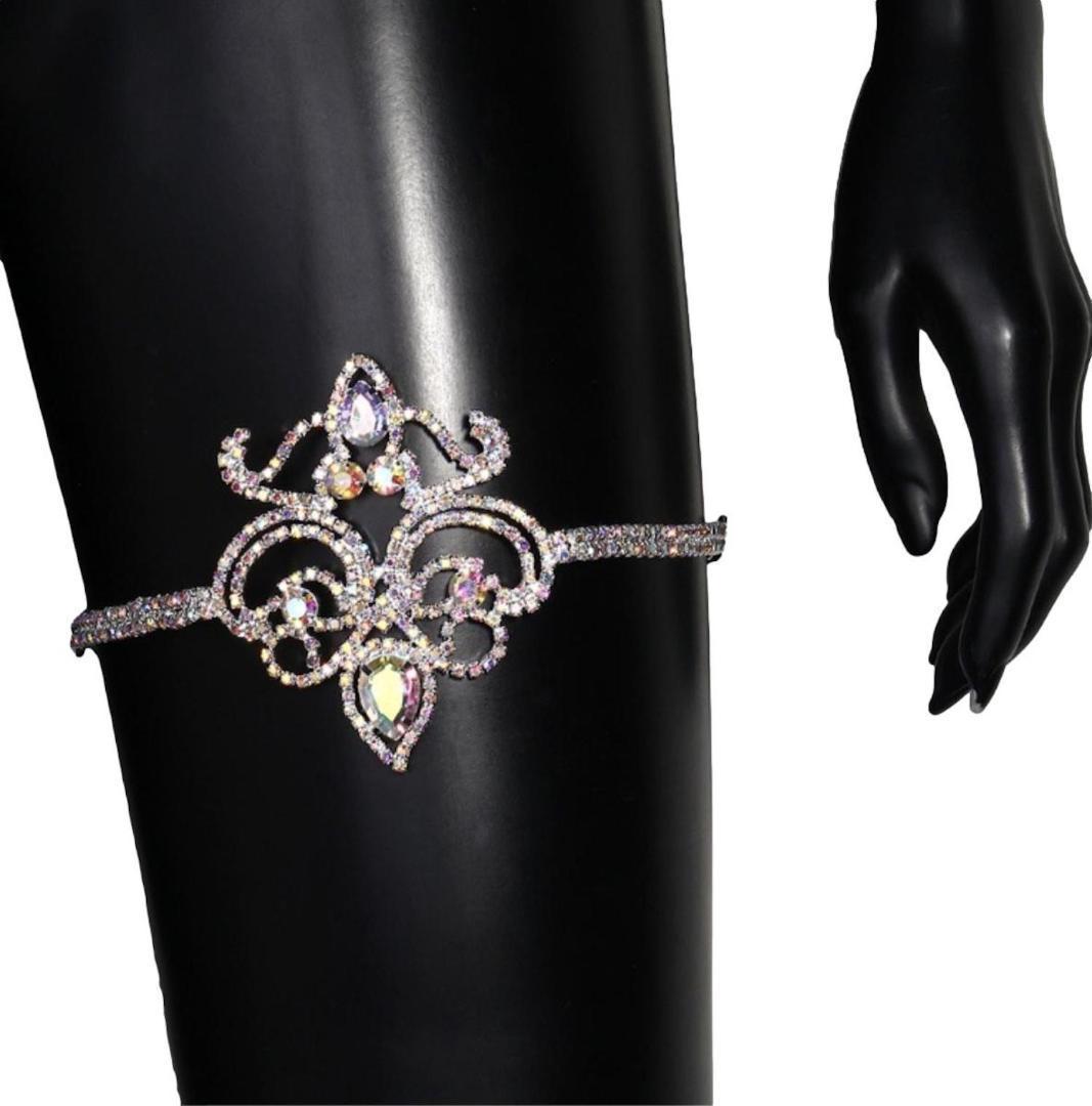 Women's Thigh Stone Jewelry Accessory for Belly Dance and Dance