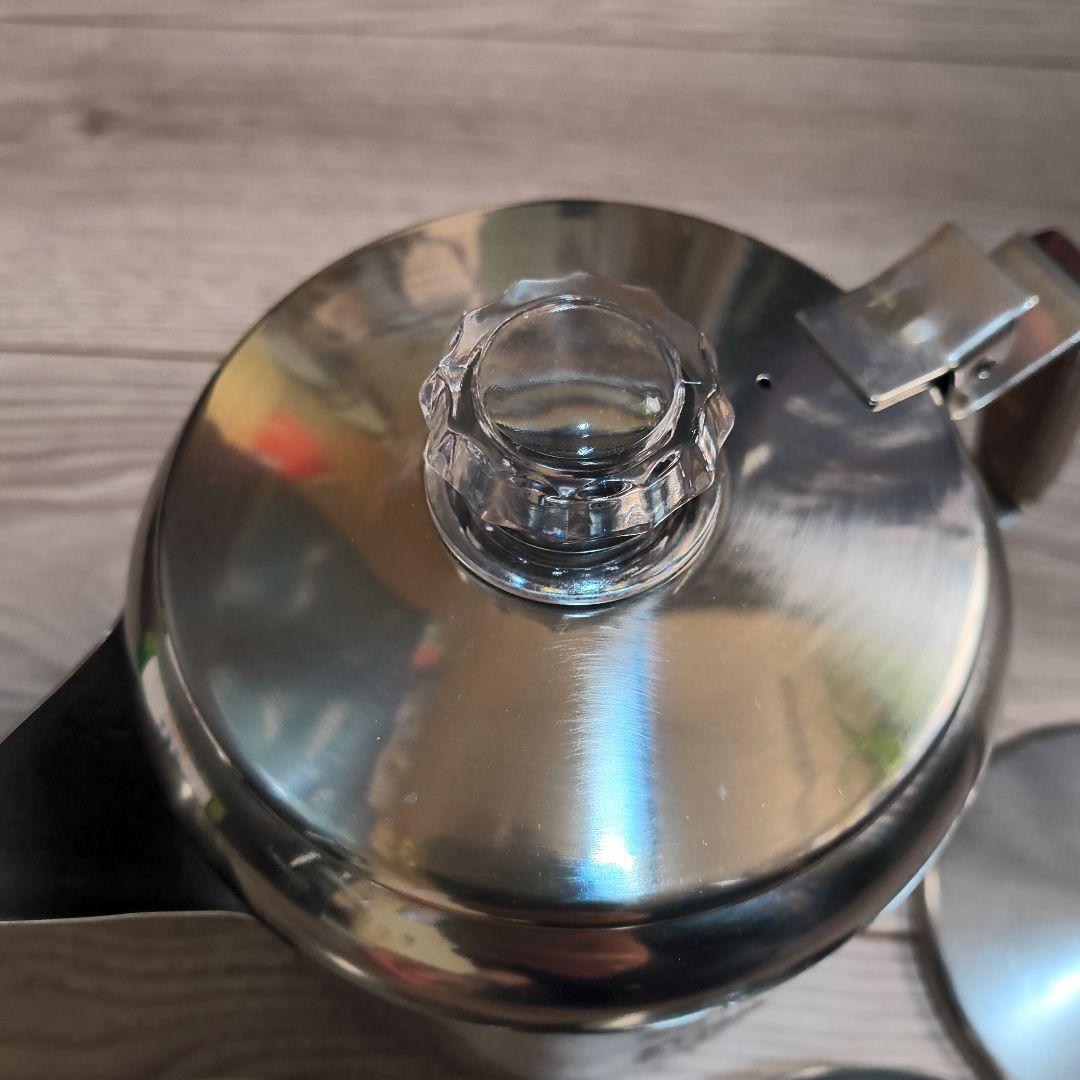 【Excellent Condition, With Box】Coleman Stainless Percolator III 170-8028