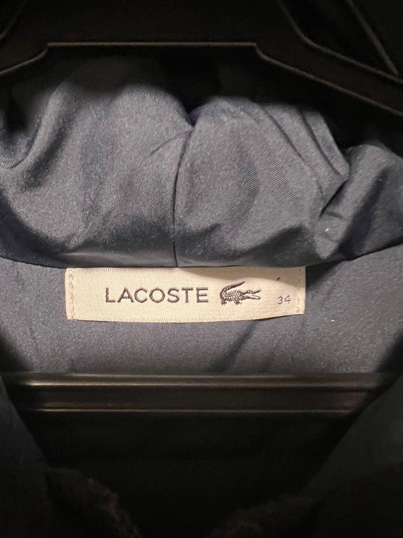 lacoste hooded