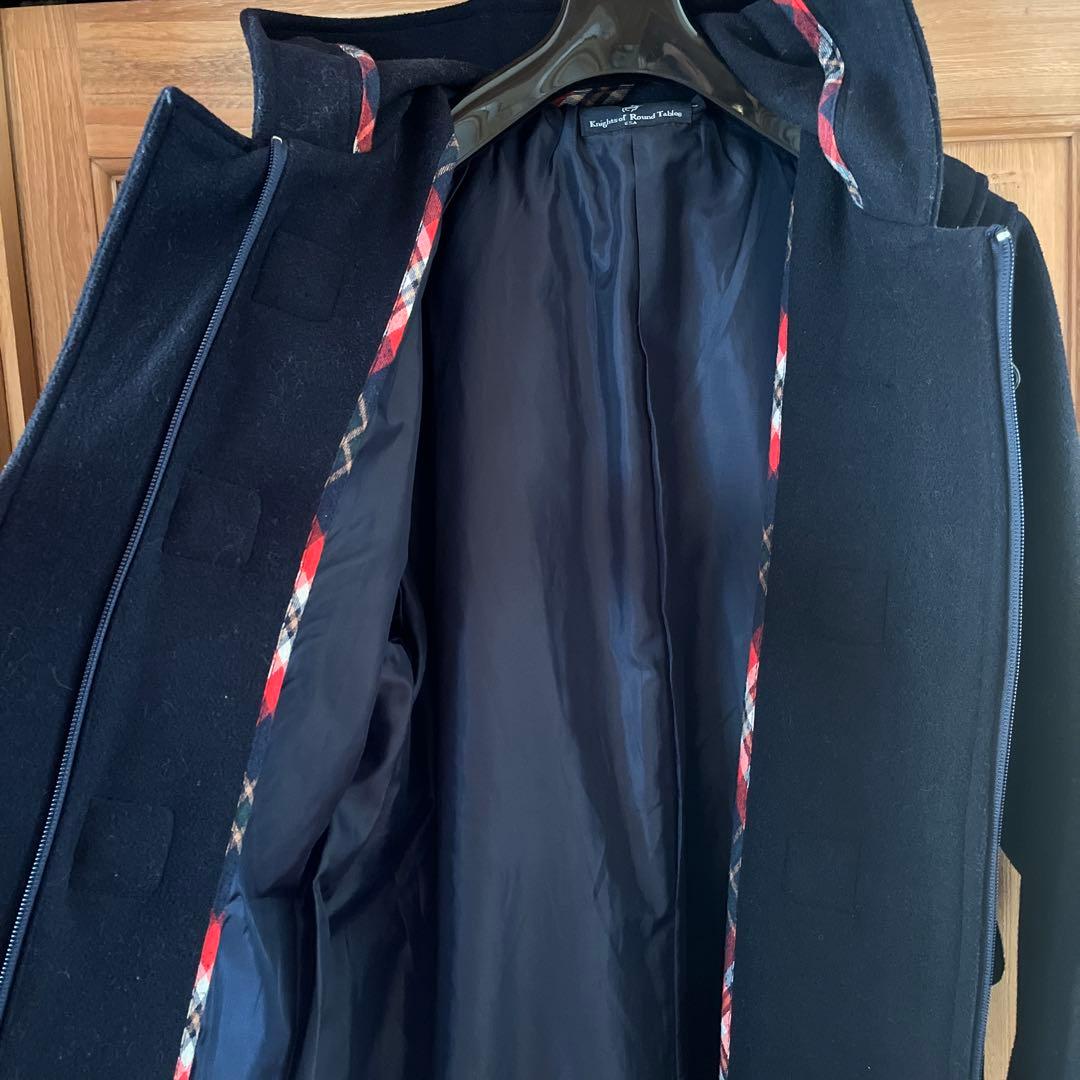 navy hooded