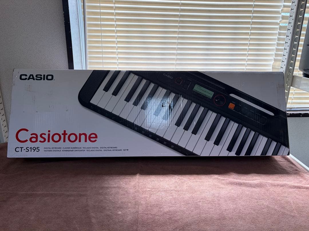 CASIO Casiotone CT-S195 61-Key Keyboard (2025 Model)