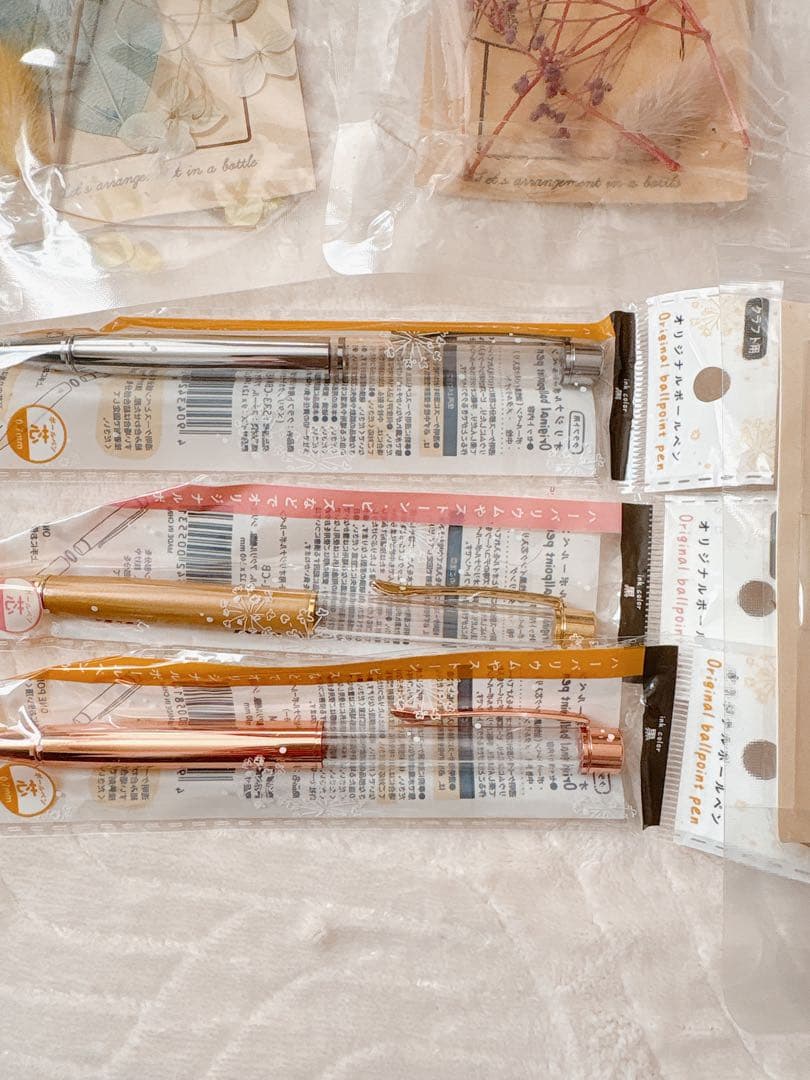 Herbarium Ballpoint Pen Handmade Set