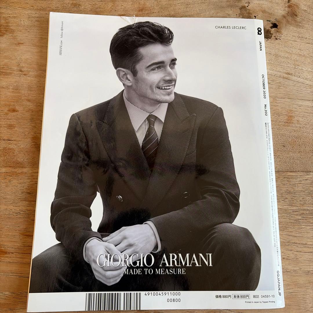 GQ October Issue BTS Feature & Giorgio Armani