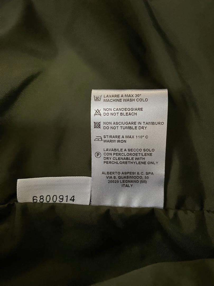 【brand】<br>aspesi<br><br>【high quality