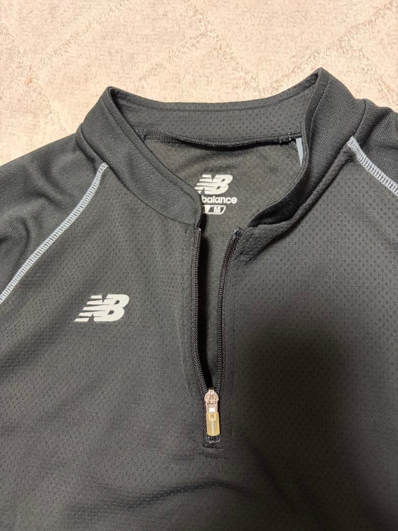 New Balance Long Sleeve Shirt Black/Gray - Women's