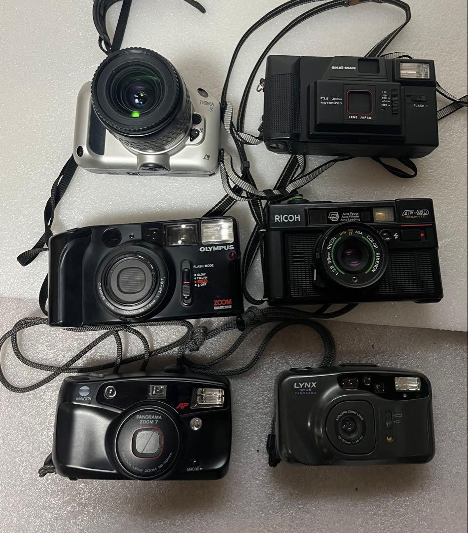Camera 6-piece set, operation unconfirmed.