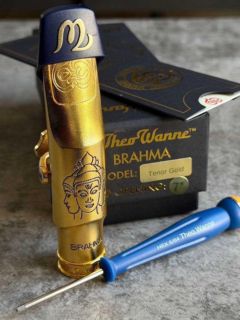 Theo Wanne BRAHMA Tenor Saxophone Gold 7 Mouthpiece
