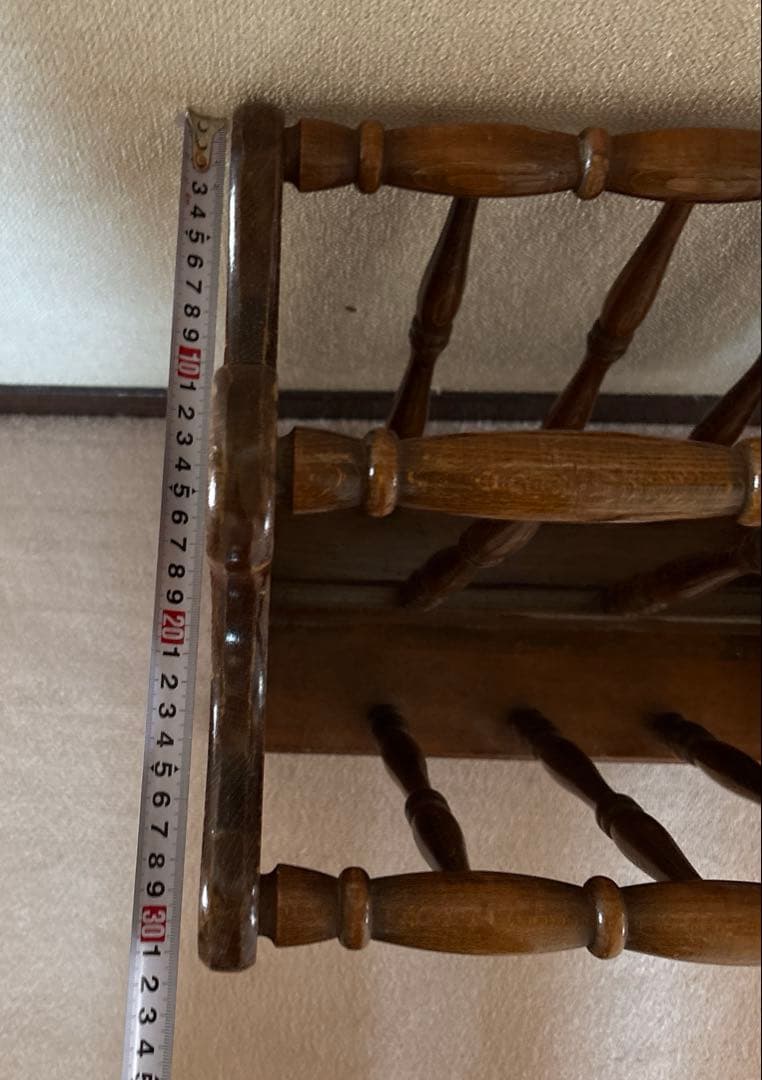Hida Sangyo Woodpecker Mark Magazine Rack, Showa Retro, Vintage, Antique