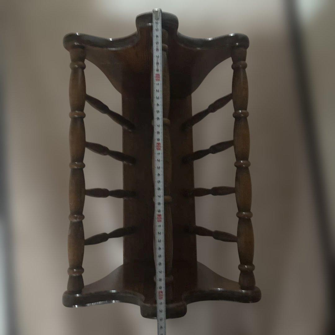 Hida Sangyo Woodpecker Mark Magazine Rack, Showa Retro, Vintage, Antique