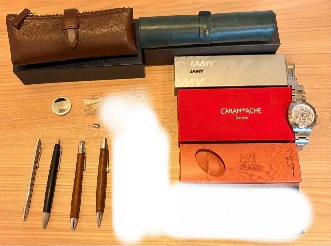 Stationery Assortment (Lamy, Kobo Setsu, etc.) + Citizen Watch. Sold Separately OK. Price Negotiable OK.