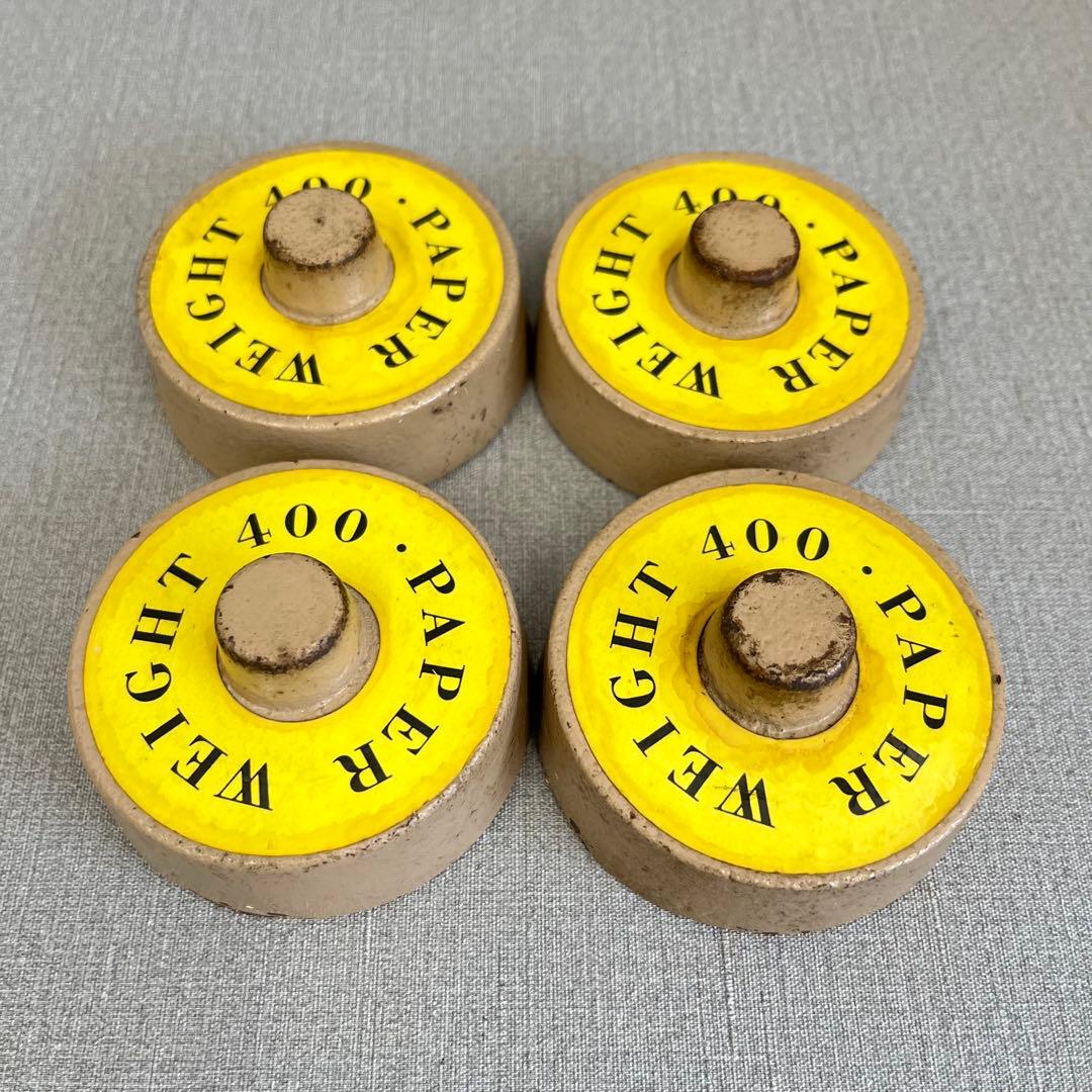 【H5】Rare ? ADM Dressmaking Weights, Round, Set of 4, 400g, Bulk Sale ?