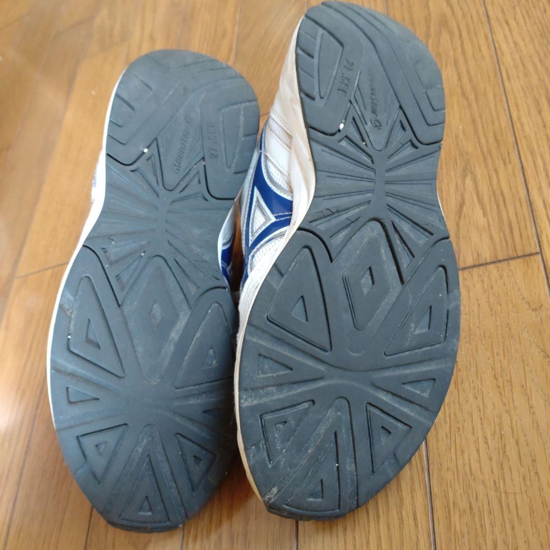 Running Shoes White/Blue 27.5cm
