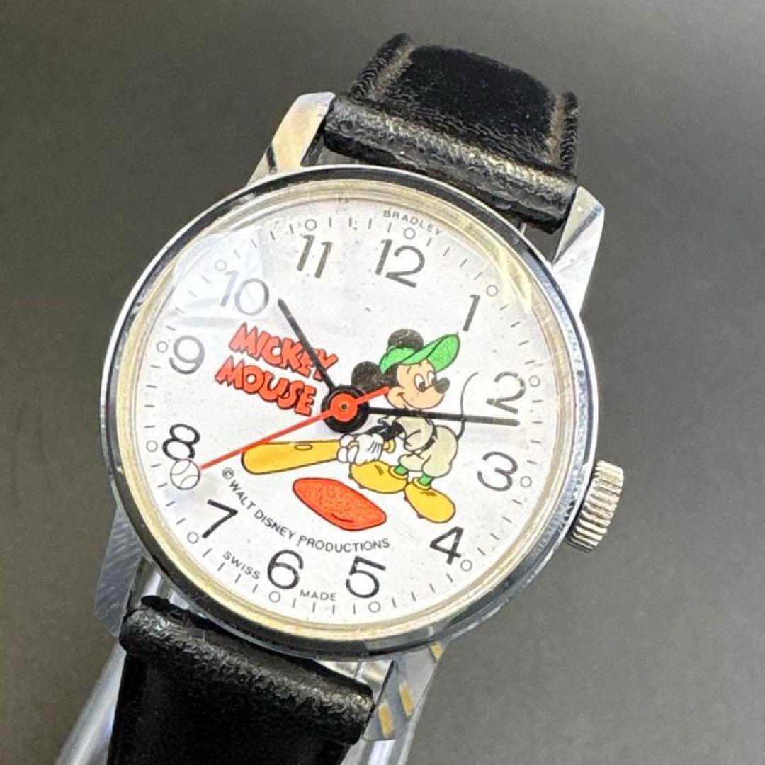 BRADLEY Mickey Mouse Hand-Wound Watch - Junk Item
