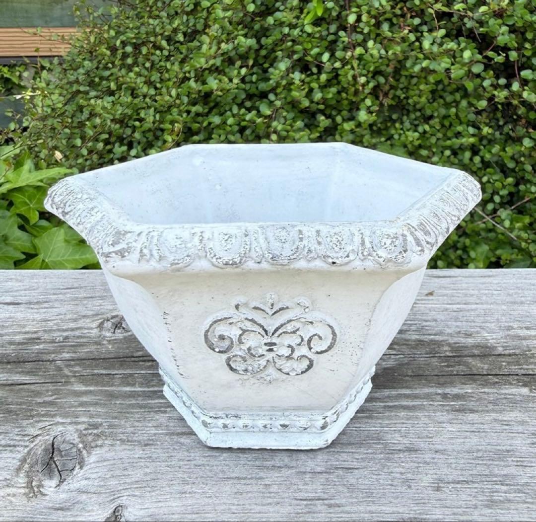 Stylish Design Planter Hexagon Pot S (TG809)