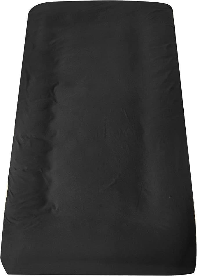 King Size Futon Cover 185x215cm, One-Touch Sheet, Black, Anti-mite