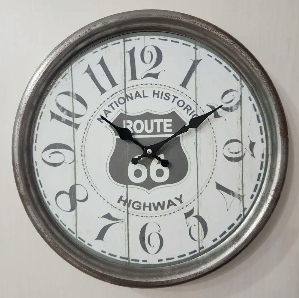 Route 66 West Coast Style Design Wall Clock