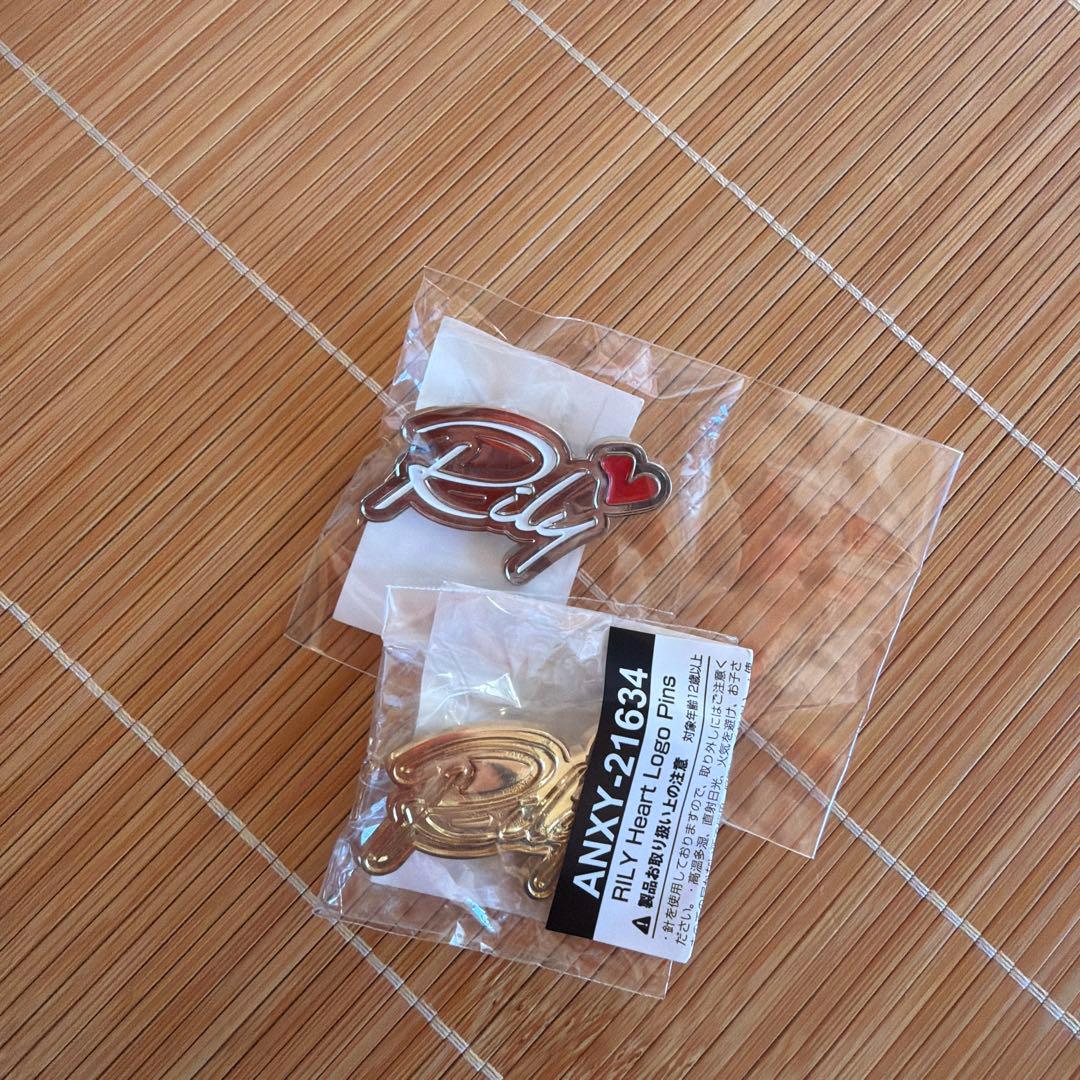 Ryuuji Imaichi RILY Silver Pin Badge