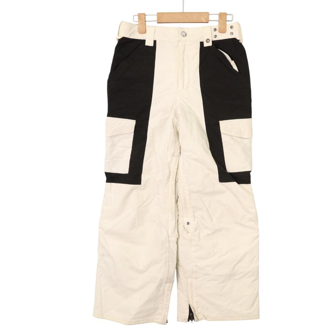 【Excellent Condition】BURTON Snowboard Pants TWC White Boys' L