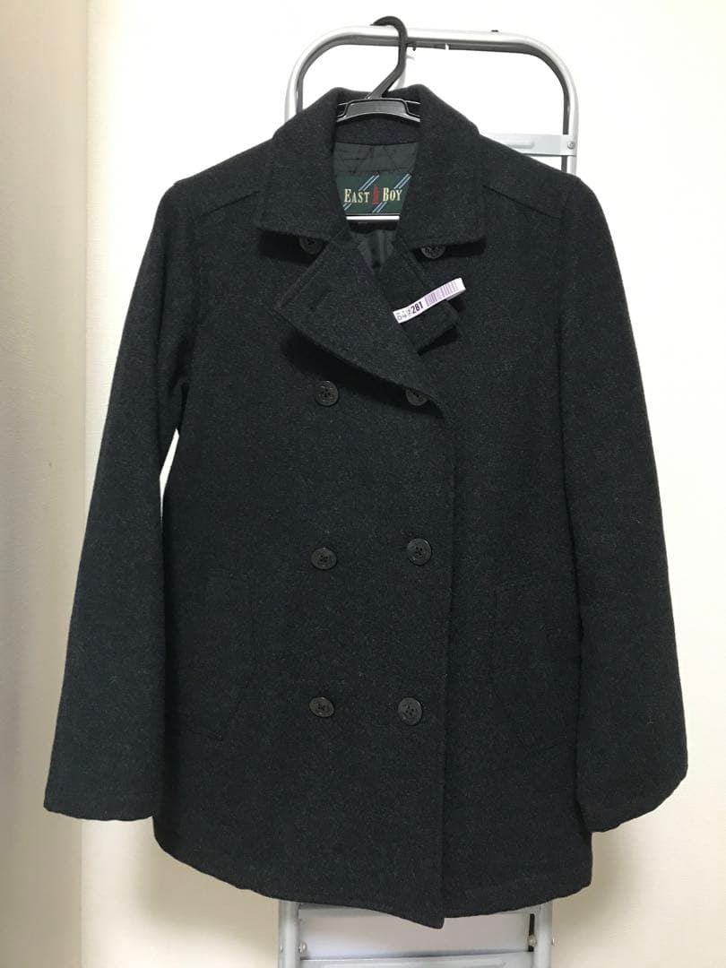 EASTBOY Pea Coat - Beautiful Condition - Size 9 - Charcoal
