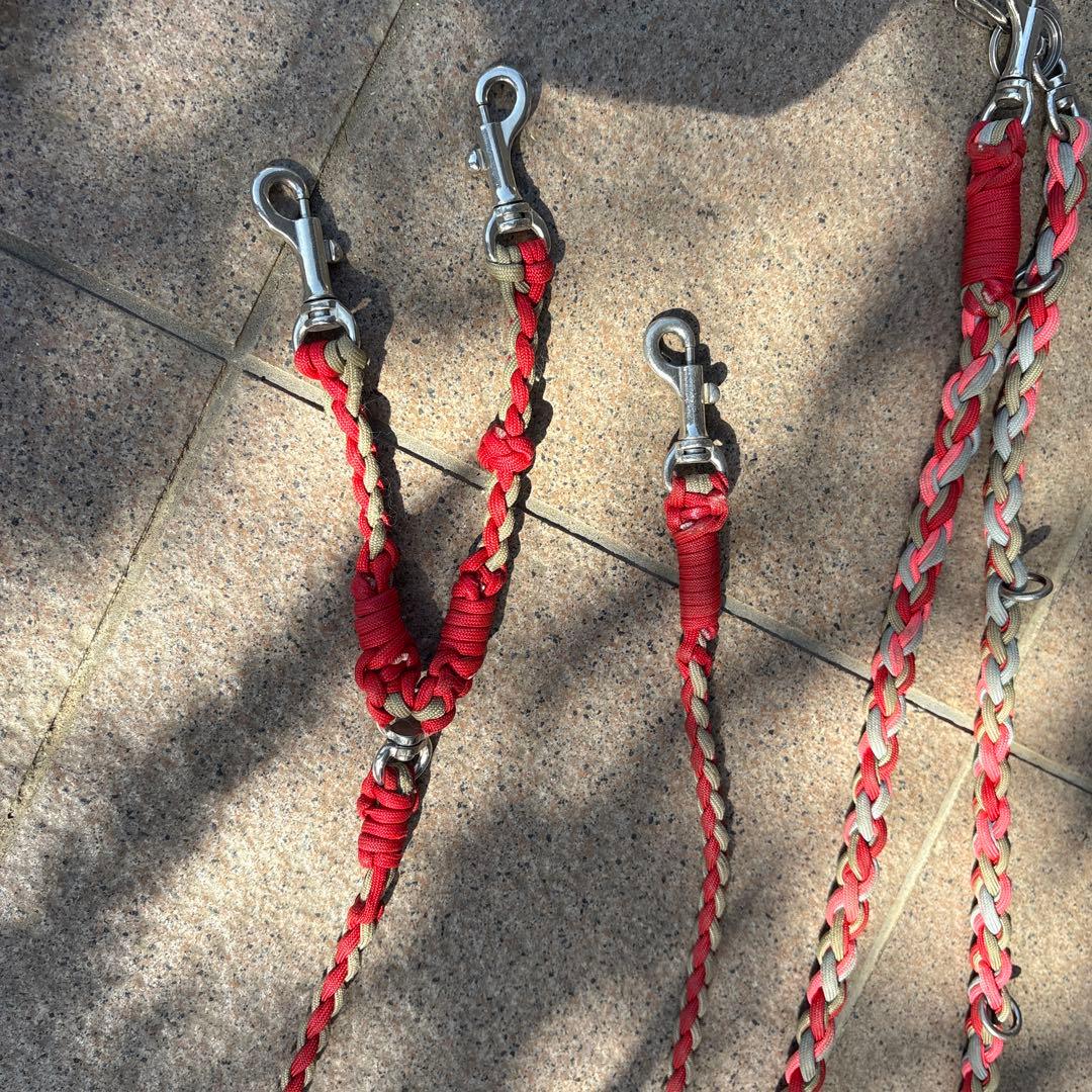 Golden Mama Shoulder Double Leash