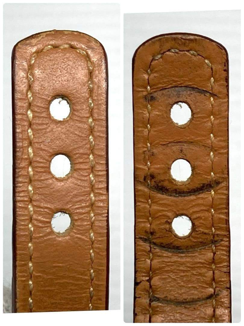 Hermes Sellier Looping Leather Bracelet with Silver Hardware, Includes Box