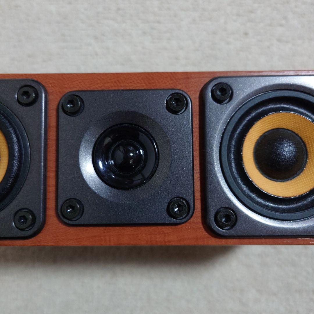 DENON 3-Way Center Speaker Wood Grain Finish